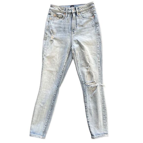 Gap Curvy True Skinny Jeans Light Wash 0/25 - Picture 1 of 8